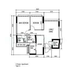 Blk 183C Marsiling Greenview (Woodlands), HDB 3 Rooms #574741421